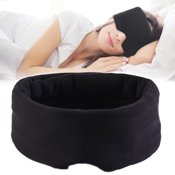 Handmade Cotton Sleep Mask Blackout Breathable Eye Mask for Sleeping Carousel 2