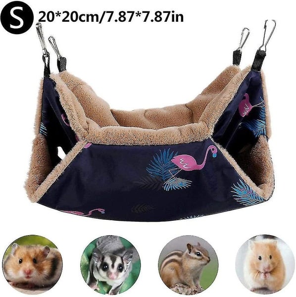 Chinchilla Ferret Hammock Small Pet Hammock Rabbit Hammock Soft Double Layer H Carousel 5