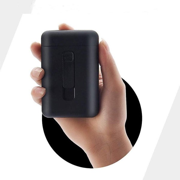 Red - 20 Cigarettes Portable Cigarette Holder - With Windproof Electric Flamel64712046609025112