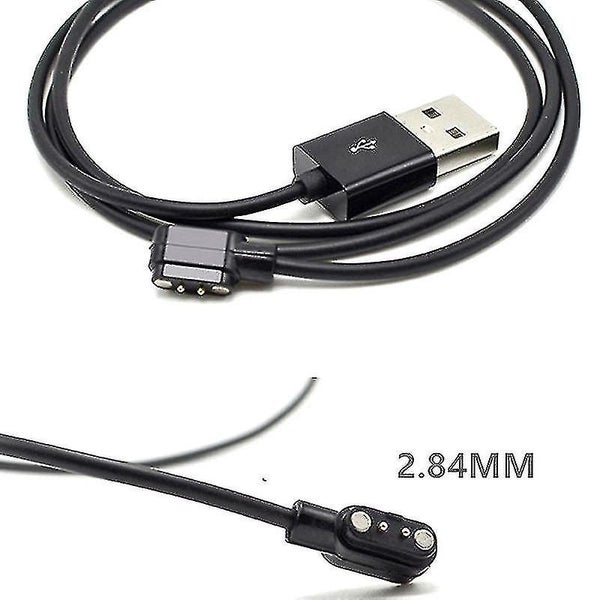 Magnetic Charger Charging Cable For Smart Watch With Magnetic Plug 2pin 2.84mm Carousel 1