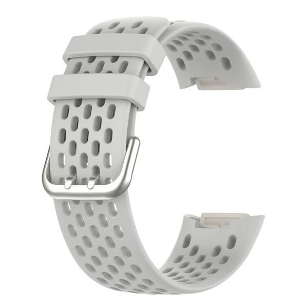 Fitbit Charge 5 Silicone Strap White Carousel 2