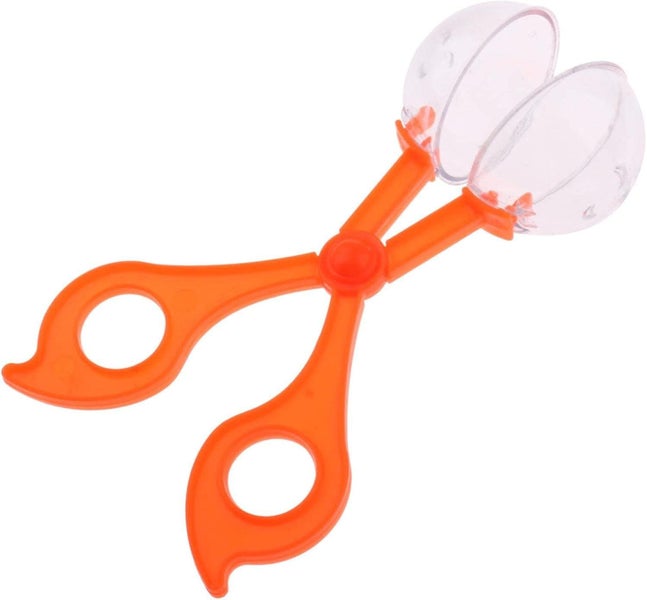 Reptile Pliers 14.5cm Litter Poop Feeding Pliers Plastic Cleaning Tool F Carousel 1