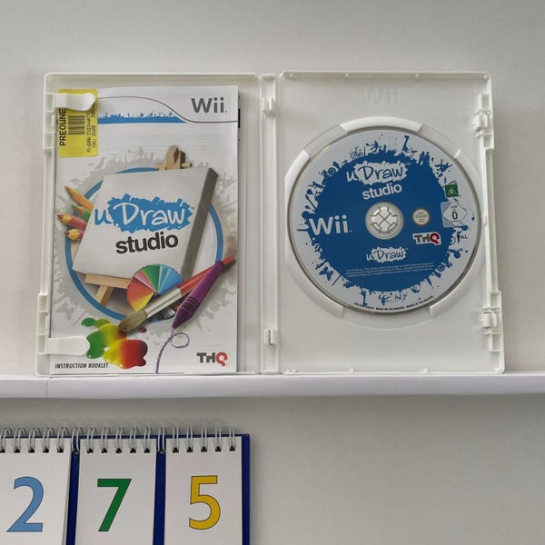 U Draw Studio Nintendo Wii Game + Manual PAL Carousel 2
