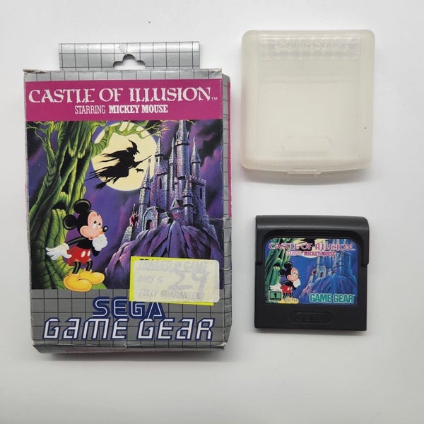 Castle Of Illusion Starring Mickey Mouse Sega Game Gear Game Boxed Carousel 1