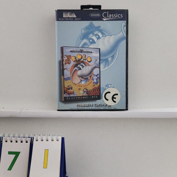 Rolo To The Rescue Sega Mega Drive Game + Manual PAL Carousel 1