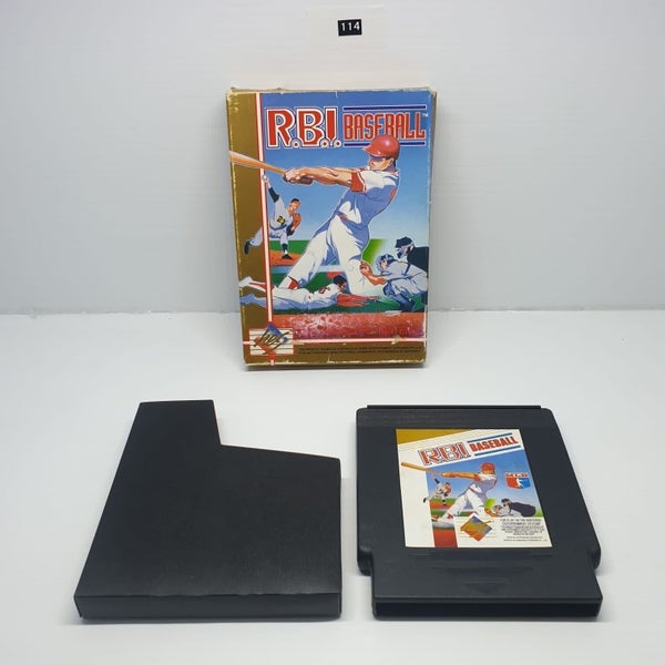 R.B.I. Baseball Nintendo NES Game Boxed Carousel 1