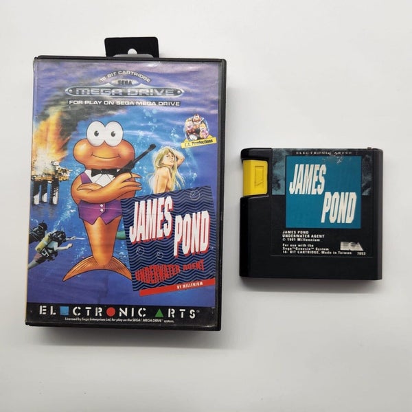 James Pond Underwater Agent Sega Mega Drive Game Carousel 1