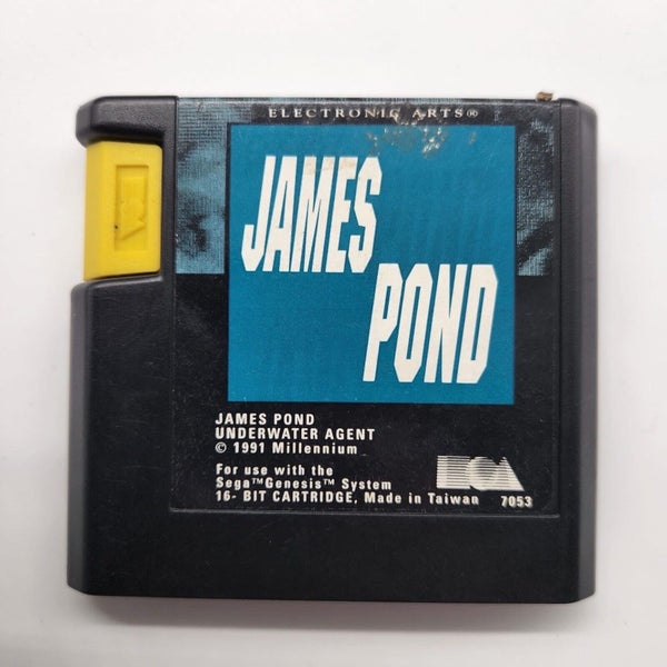 James Pond Underwater Agent Sega Mega Drive Game Carousel 2