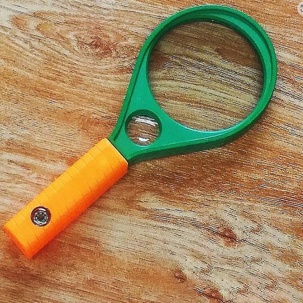 Handheld Magnifier Glass With Protective Sleeve, Small Reading Magnifying Glass Carousel 3