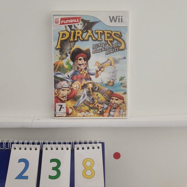 Pirates Hunt For Blackbeard's Booty Nintendo Wii Game + Manual PAL Carousel 1