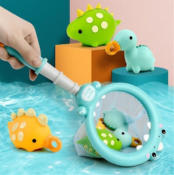 Fishing Toy Set children's Bath Fishing Toys Dinosaur Fishing Toys Carousel 3