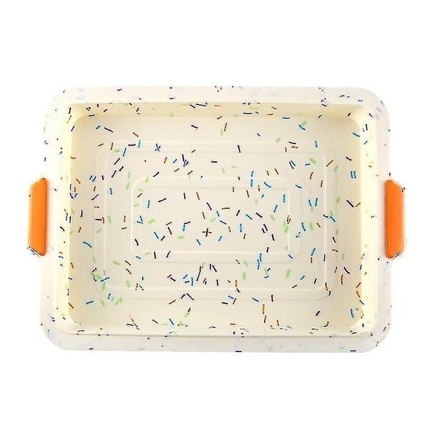 Cake Mold Non Stick Silicone Rectangle Shape Cake Pan Chocolate Bread Baking M Carousel 1