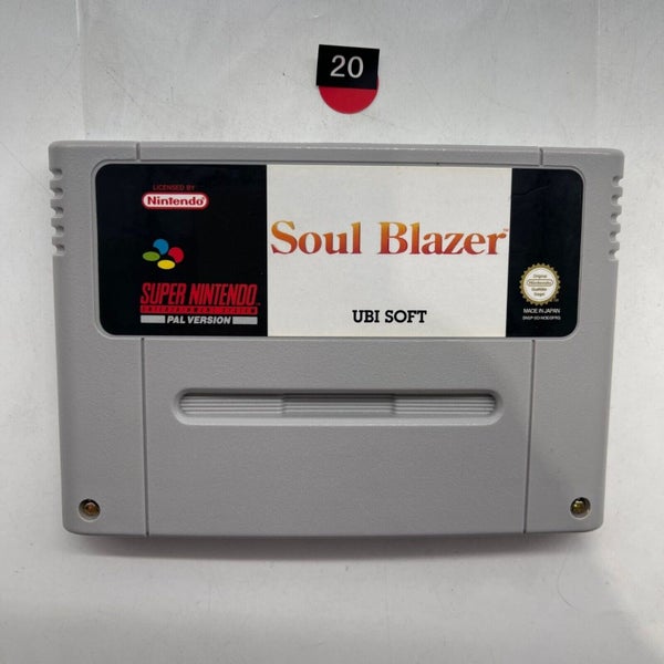 Soul Blazer Super Nintendo SNES Game GERMAN PAL Carousel 1