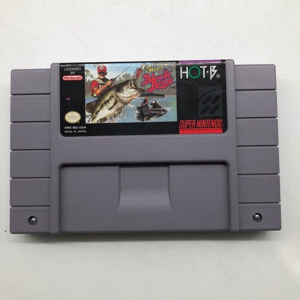 Super Black Bass Super Nintendo SNES Game Boxed + NTSC U/C Manual Carousel 2