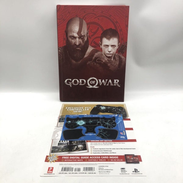 God of War Strategy Guide Collector's Guide by Prima Games + Controller Sticker Carousel 1