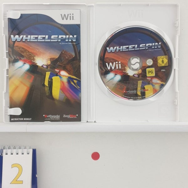 Wheelspin Nintendo Wii Game + Manual PAL p2 Carousel 2