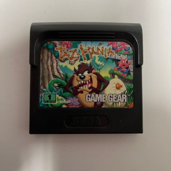 Taz mania Sega Game Gear Game Cartridge Carousel 1