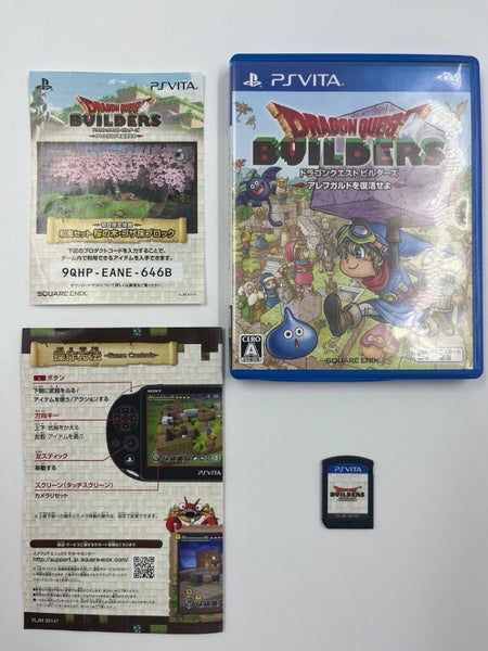Dragon Quest Builders PS Vita Playstation Game + Manual NTSC-J Carousel 1