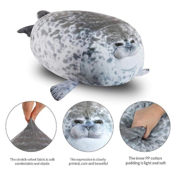 Seal Doll Pillow Aquarium Popular Animal Soft Seal Pillow Aquarium Plush Toy Carousel 4