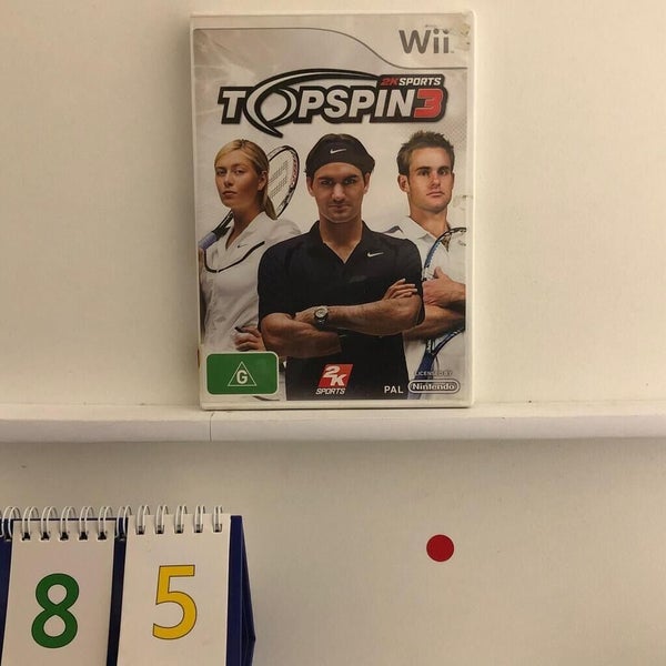 Top spin 3 Nintendo Wii Game PAL Carousel 1