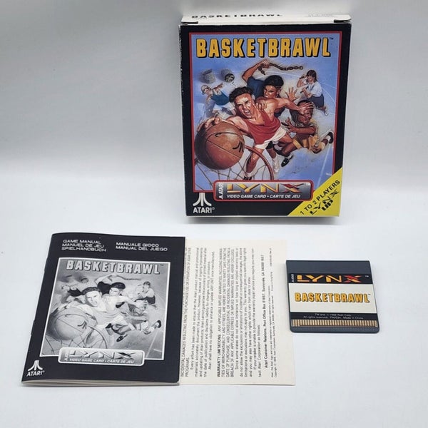 Atari Lynx Basketbrawl Game Boxed Carousel 1