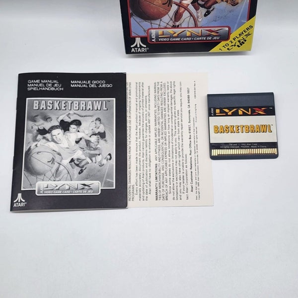 Atari Lynx Basketbrawl Game Boxed Carousel 2