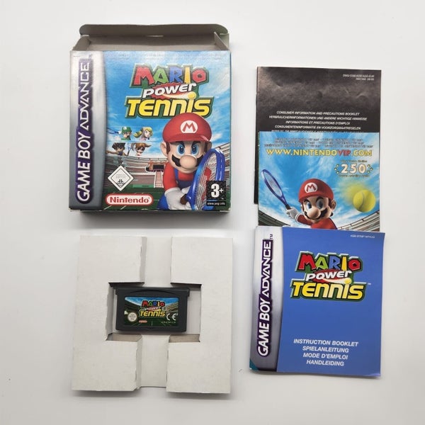 Mario Power Tennis Nintendo Gameboy Advance GBA Game Boxed Complete 25F4 Carousel 1