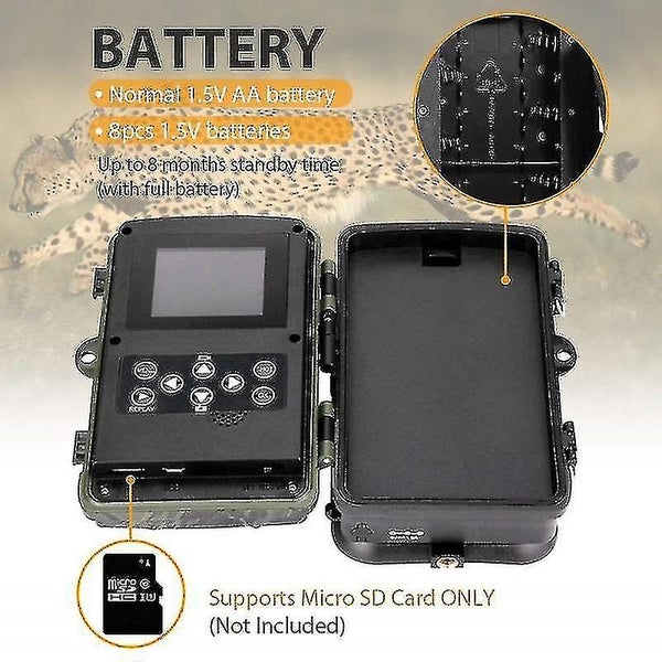 4k 32mp Bluetooth Game Camera - Wifi Trail Camera With Night Vision And Phone Pi Carousel 5