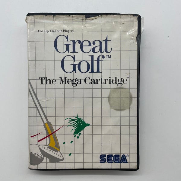 Great Golf Sega Master System Game PAL Carousel 1