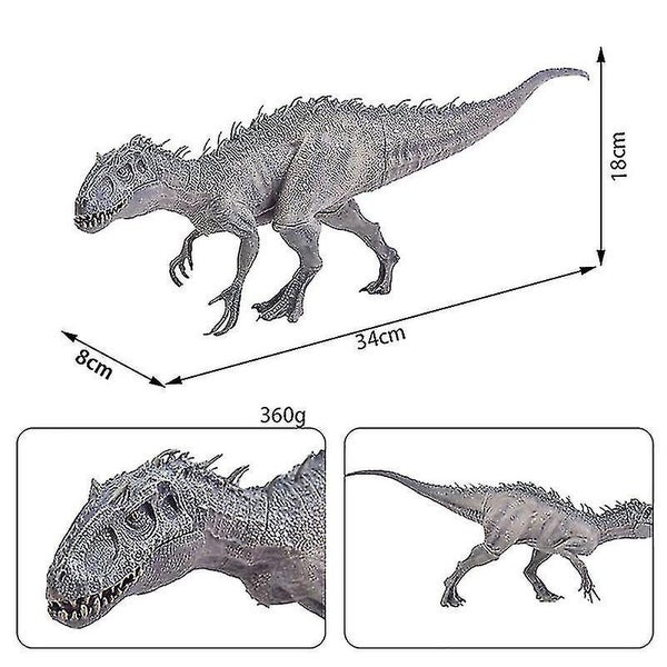 Dinosaur Toy Indominus Rex Simulation Dinosaur Model Toy Pvc Action Figure Carousel 2