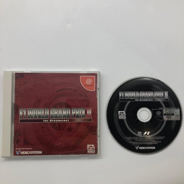F1 World Grand Prix II Sega Dreamcast Game Japan Carousel 1