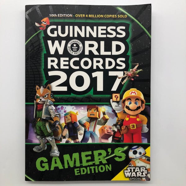 Guinness World Records 2017 Gamer's Edition Book Carousel 1