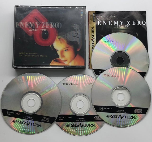 Enemy Zero Sega Saturn Game + Manual NTSC-J Carousel 1
