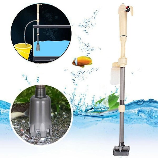 Electric Gravel Cleaner, Siphon, Vacuum, Water Pump, Filter For Aquarium Carousel 2