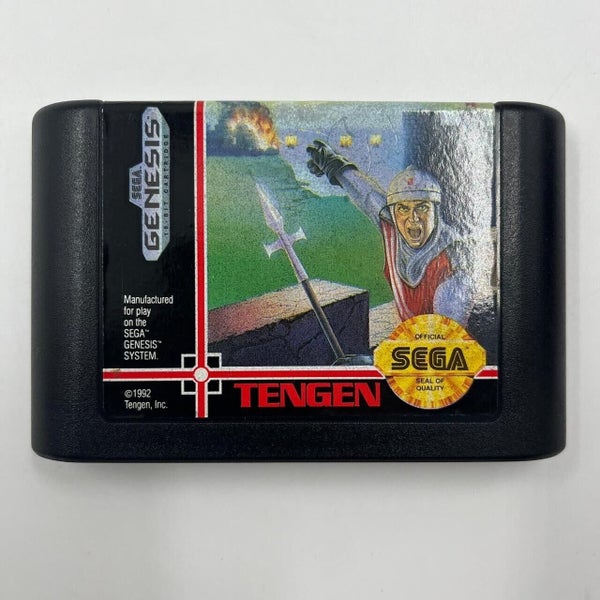Rampart Sega Genesis/Mega Drive Game Cartridge PAL Carousel 1