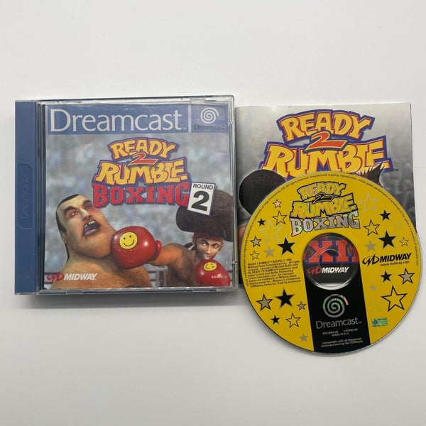 Ready 2 Rumble Boxing Round 2 Sega Dreamcast Game + Manual PAL Carousel 1