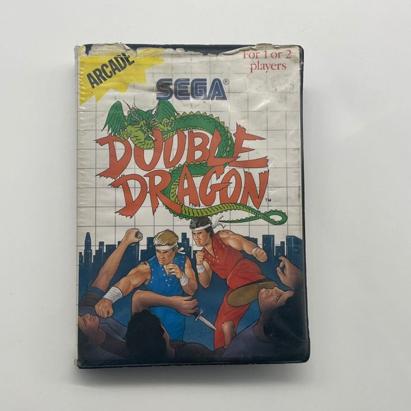 Double Dragon Sega Master System Game + Manual PAL Carousel 2