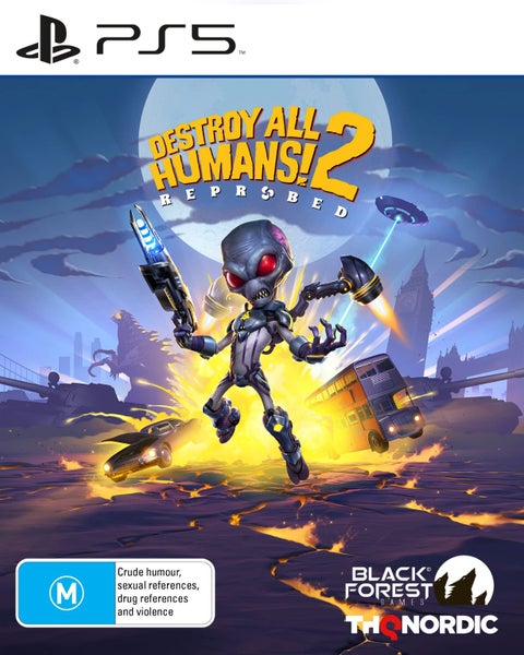Destroy All Humans 2 Reprobed! PS5 Playstation 5 Game Brand New Sealed Carousel 1