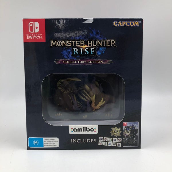 Monster Hunter Rise Collector's Edition Nintendo Switch Amiibo Carousel 1