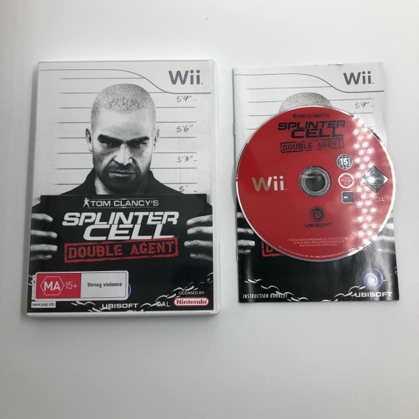 Tom Clancy's Splinter Cell Double Agent Nintendo Wii Game + Manual PAL Carousel 1