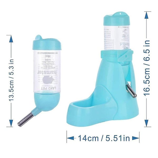 Hamster Water Bottle little Pet Automatic Drinking Bottle With Food Container Carousel 5