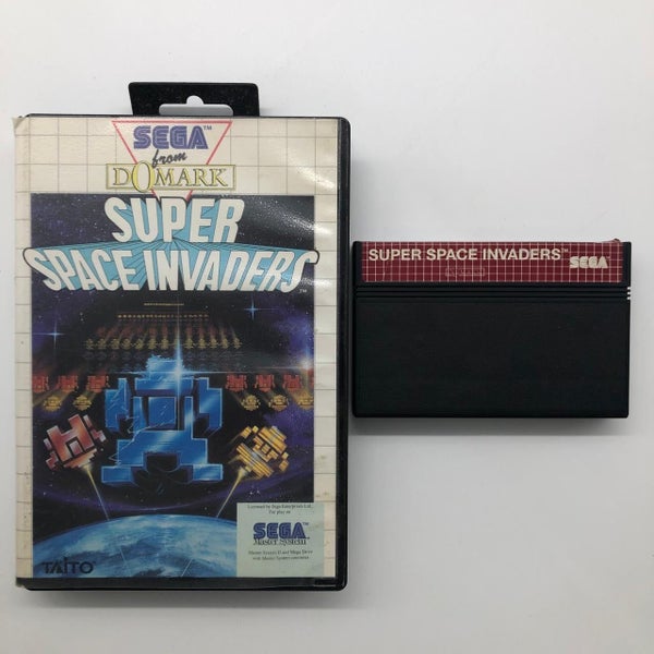 Super Space Invaders Sega Master System Game PAL Carousel 1