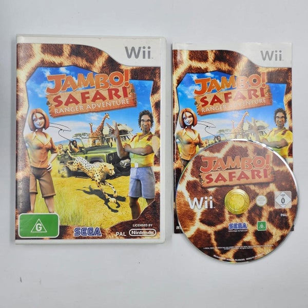 Jambo! Safari Ranger Adventure Nintendo Wii Game + Manual PAL Carousel 1