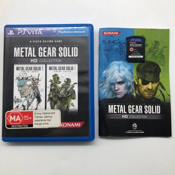 Metal Gear Solid HD Collection PS Vita Playstation Game + Manual Carousel 1