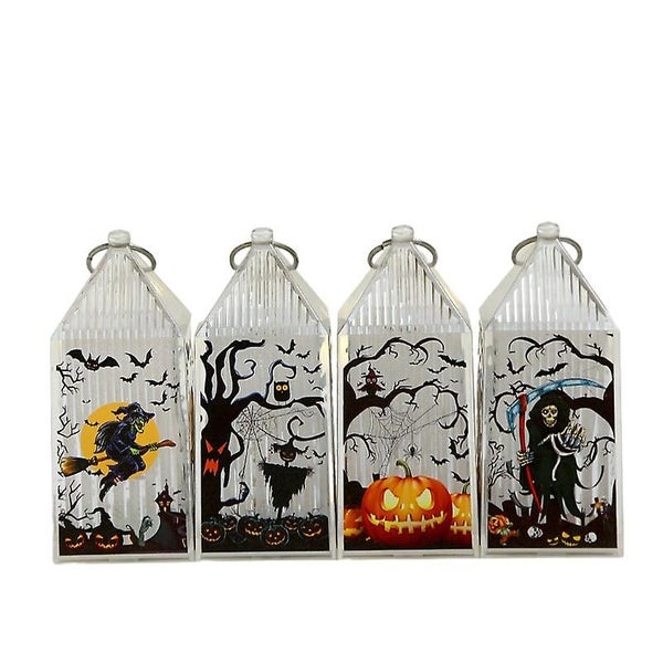 Halloween Decoration Candle Lantern Halloween Pumpkin Lantern Led Pumpkin Lant Carousel 1