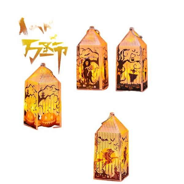 Halloween Decoration Candle Lantern Halloween Pumpkin Lantern Led Pumpkin Lant Carousel 2