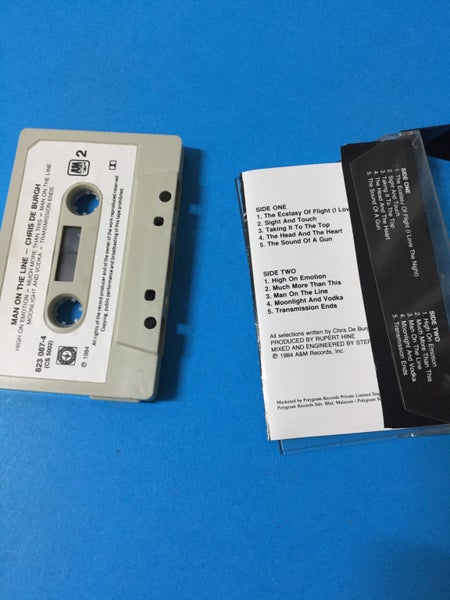 Chris De Burgh: Man On The Line (Cassette) Carousel 3