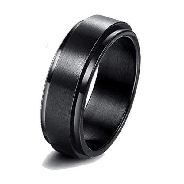 Plain Black Rotating Ring Carousel 1