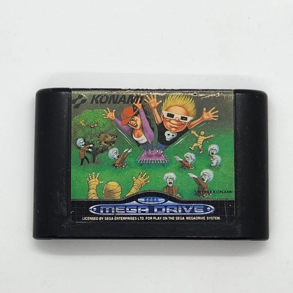 Zombies - Konami Sega Mega Drive Game Cartridge PAL Carousel 1