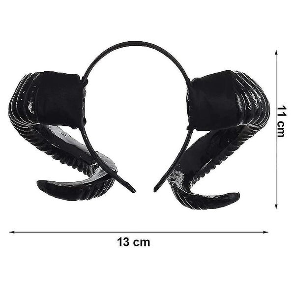 Sheep Horn Headband Forest Animal Cosplay Photography Ex hibition For Hallowee Carousel 4